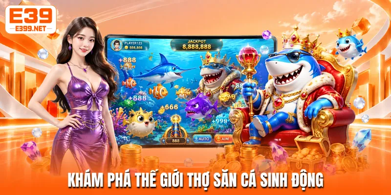 Khám phá thế giới thợ săn cá sinh động